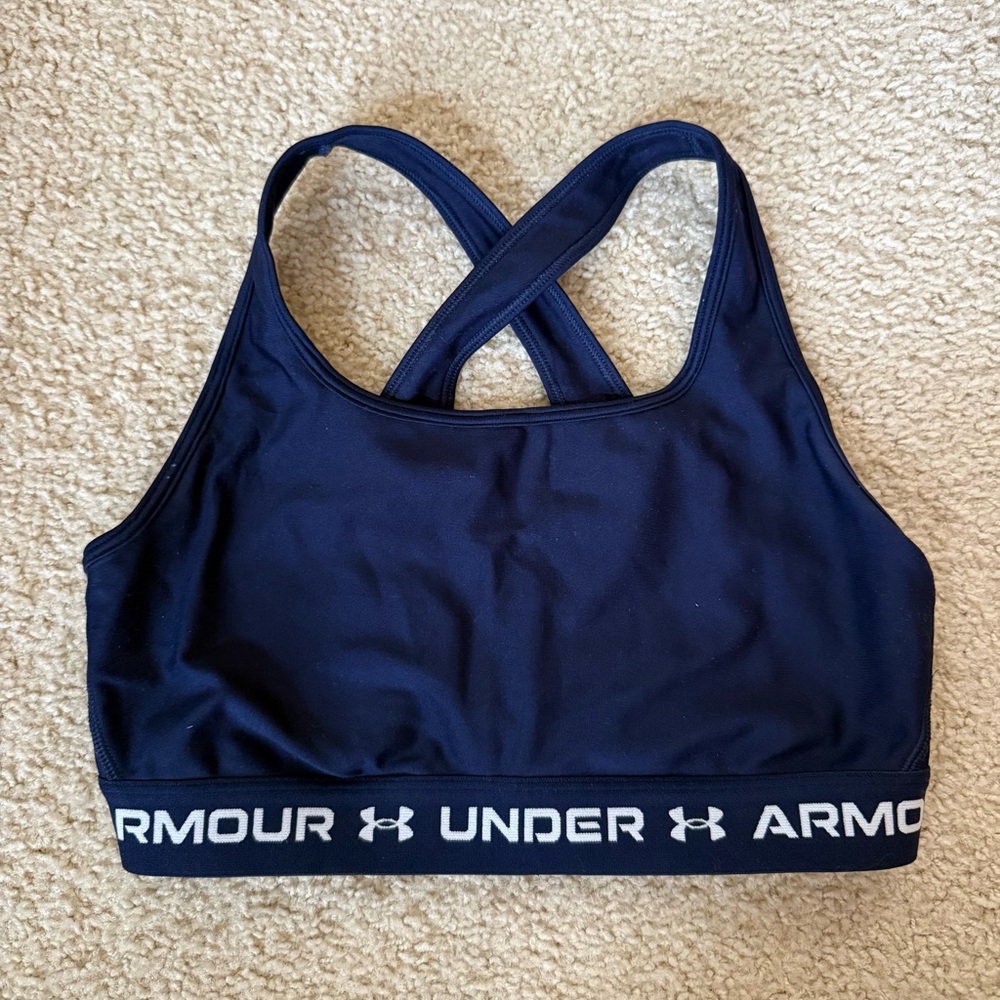 Under Armour Women's Dark Blue Sports Bra